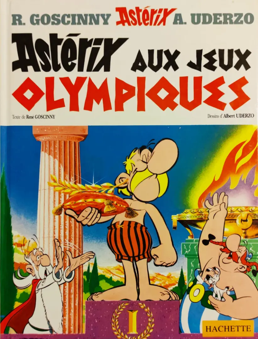 Couverture de l'album Astérix Tome 12 Astérix aux jeux olympiques