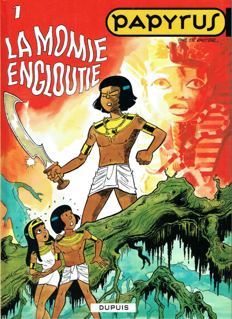 Couverture de l'album Papyrus Tome 1 La momie engloutie