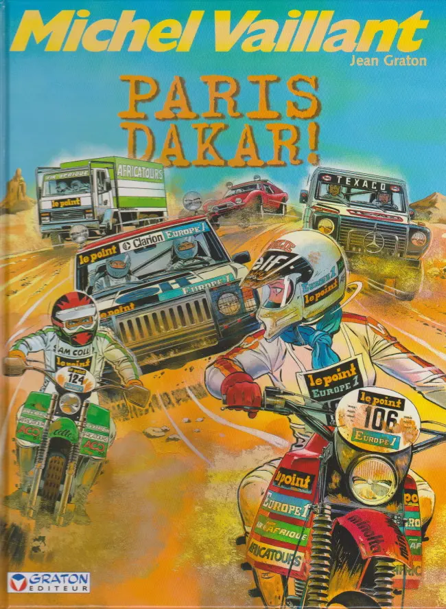 Couverture de l'album Michel Vaillant Tome 41 Paris-Dakar !