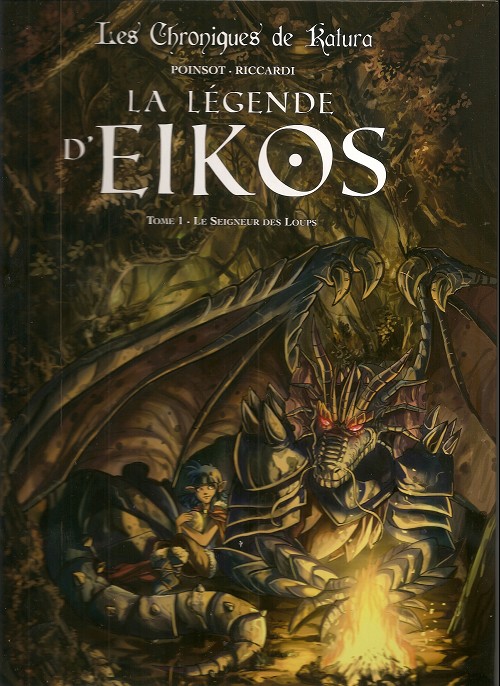 Couverture de l'album Les Chroniques de Katura - La légende d'Eikos Tome 1 Le seigneur des loups