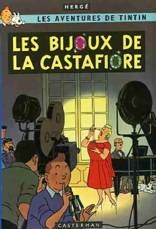 Couverture de l'album Tintin Tome 21 Les bijoux de la Castafiore