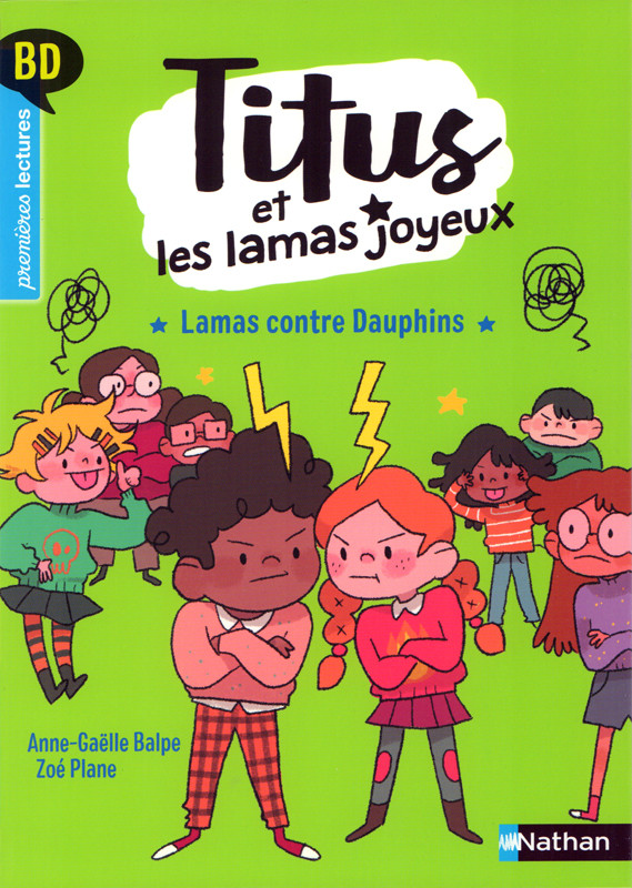 Couverture de l'album Titus et les lamas joyeux 3 Lamas contre dauphins