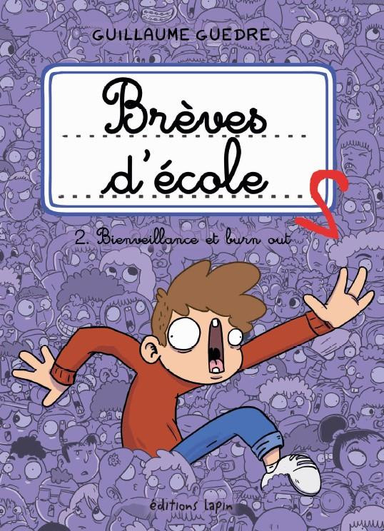 Couverture de l'album Brèves d'école Tome 2 Bienveillance et burn out