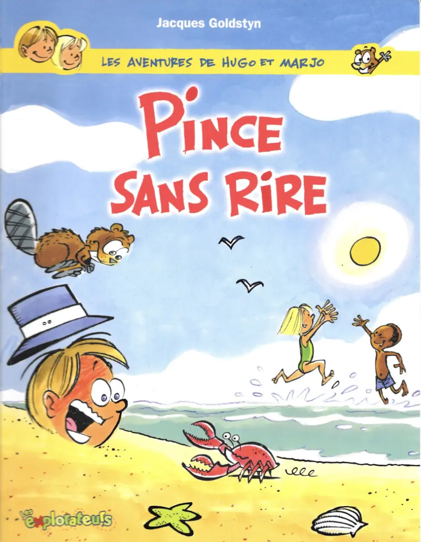 Couverture de l'album Les aventures de Hugo et Marjo 1 Pince sans rire