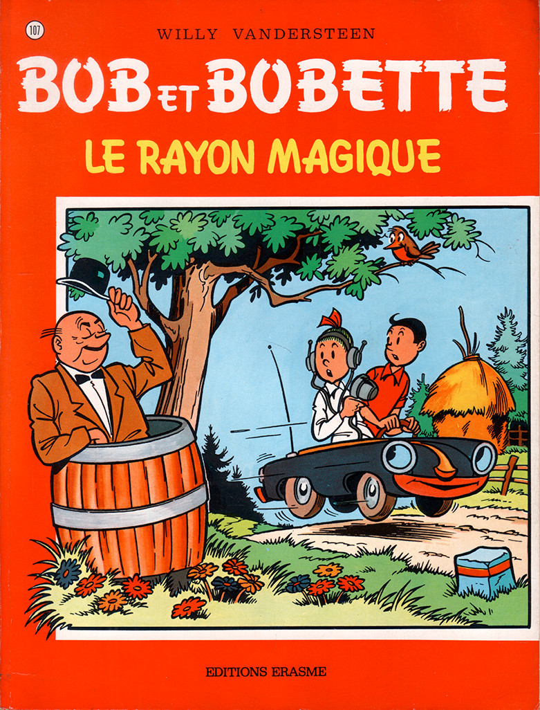 Couverture de l'album Bob et Bobette Tome 107 Le rayon magique