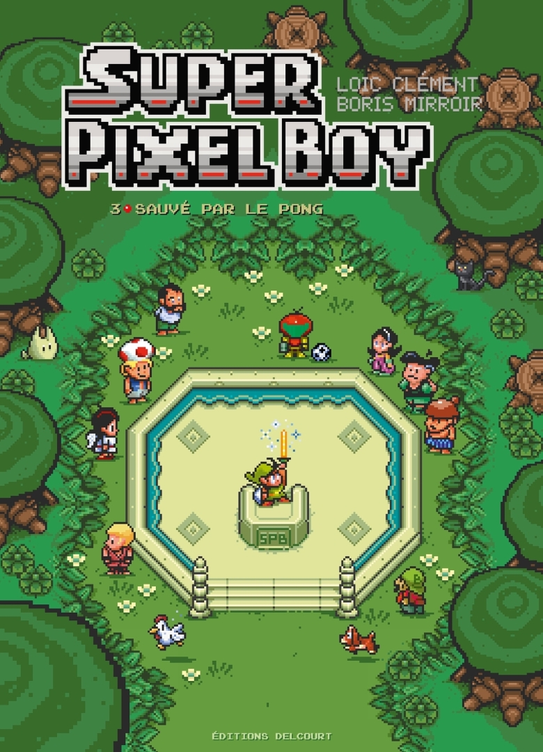 Couverture de l'album Super Pixel Boy 3 Sauvé par le pong