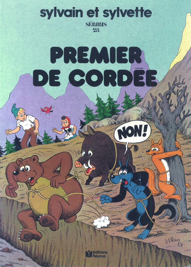 Couverture de l'album Sylvain et Sylvette Tome 28 Premier de cordée