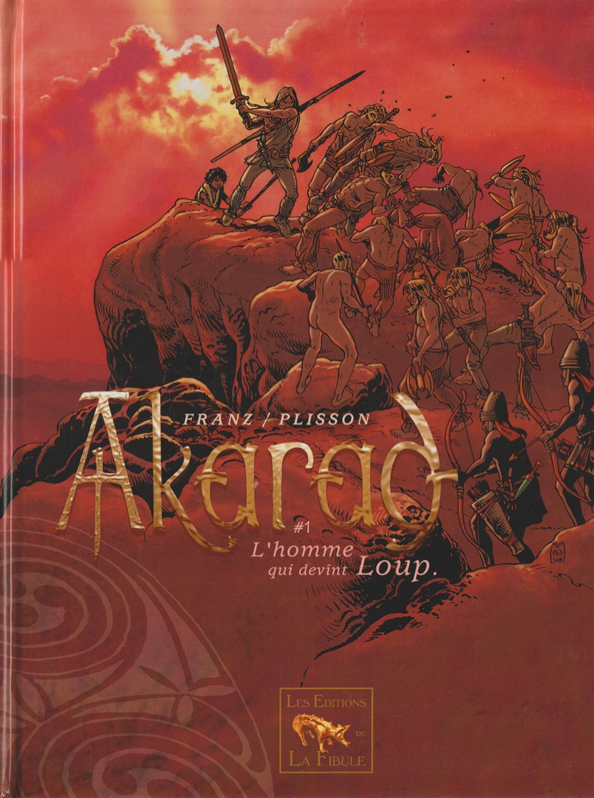Couverture de l'album Akarad L'homme qui devint Loup