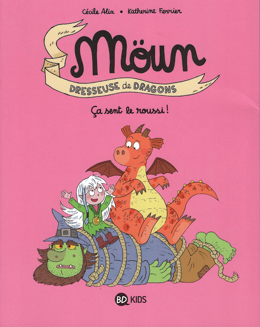 Couverture de l'album Moün, dresseuse de dragons 2 Ça sent le roussi !
