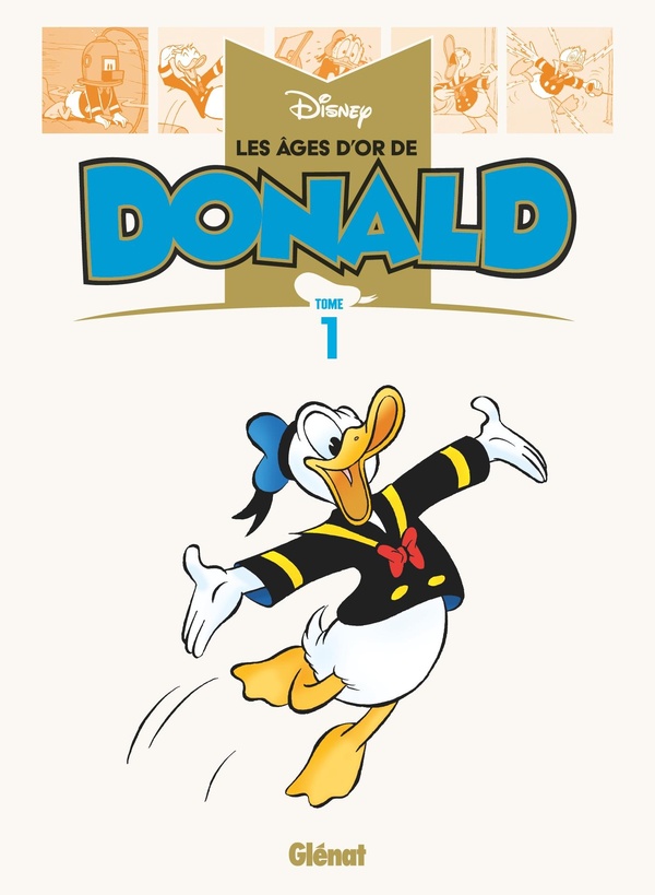 Couverture de l'album Les âges d'or de Donald Tome 1