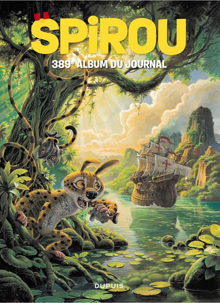 Couverture de l'album Le journal de Spirou Album N° 389