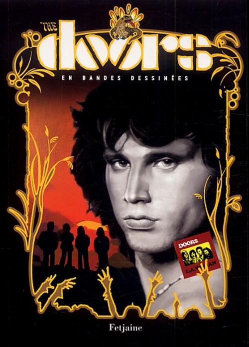 Couverture de l'album The Doors en Bandes Dessinées
