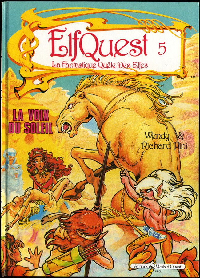 Couverture de l'album ElfQuest - La Fantastique quête des elfes Tome 5 La voix du soleil