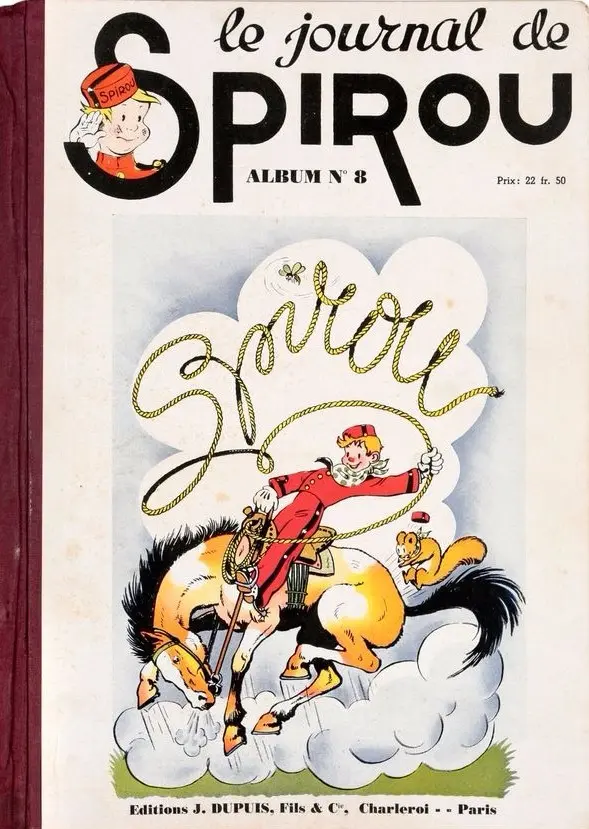 Couverture de l'album Le journal de Spirou Album N° 8