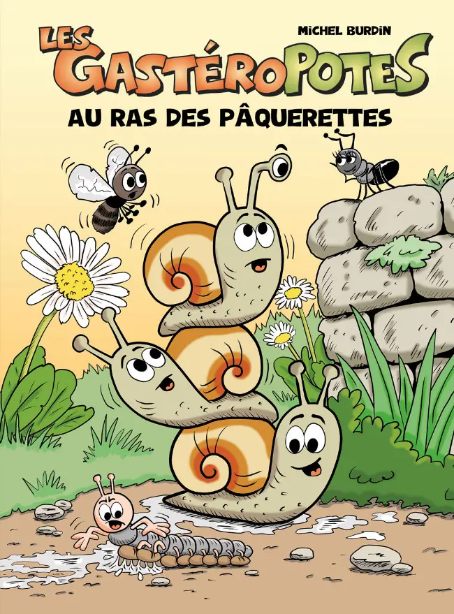 Couverture de l'album Les GastéroPotes Tome 4 Au Ras des Pâquerettes