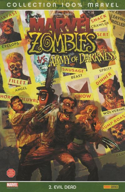Couverture de l'album Marvel Zombies Tome 2 Evil dead