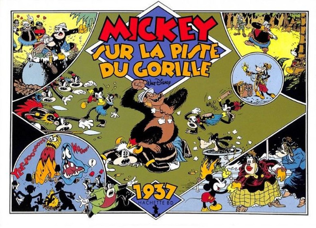 Couverture de l'album L'âge d'or de Mickey Tome 6 Sur la piste du gorille