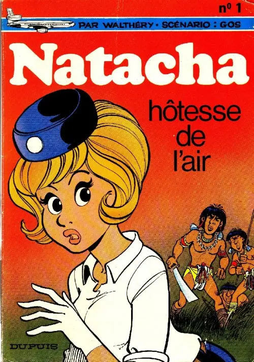 Couverture de l'album Natacha Tome 1 Hôtesse de l'air