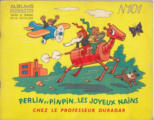 Couverture de l'album Perlin et Pinpin... Les joyeux nains Tome 1 chez le professeur Duradar