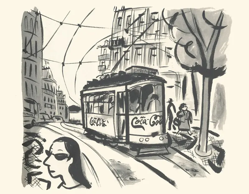 Planche de l'album Carnets Tome 3 Lisbonne