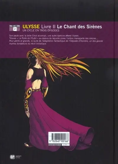Verso de l'album Ulysse Tome 2 Le chant des sirènes
