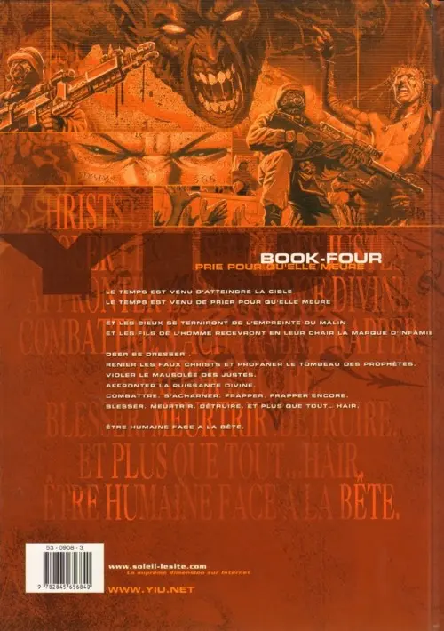 Verso de l'album Yiu Tome 4 Prie pour qu'elle meure