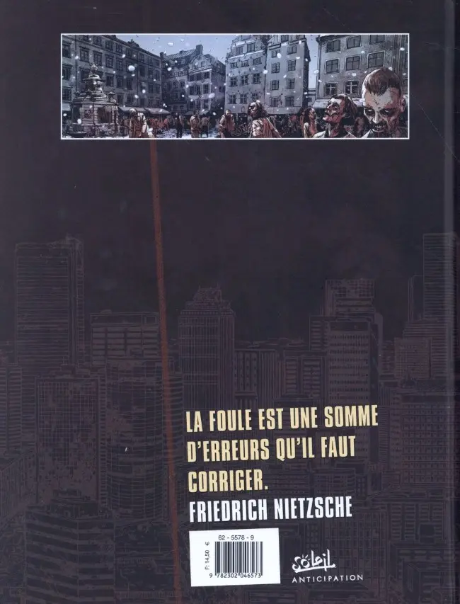 Verso de l'album Zombies Néchronologies Tome 2 Mort parce que bête