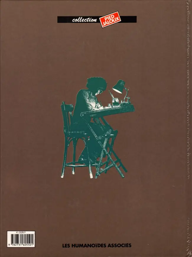 Verso de l'album Arzach