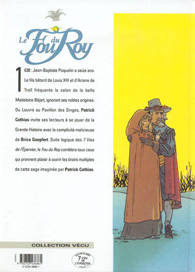 Verso de l'album Le Fou du Roy Tome 3 Les dindons de la farce