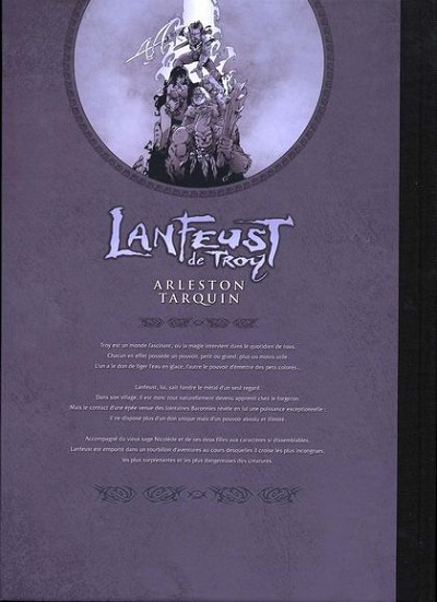 Verso de l'album Lanfeust de Troy Tome 6 Cixi impératrice