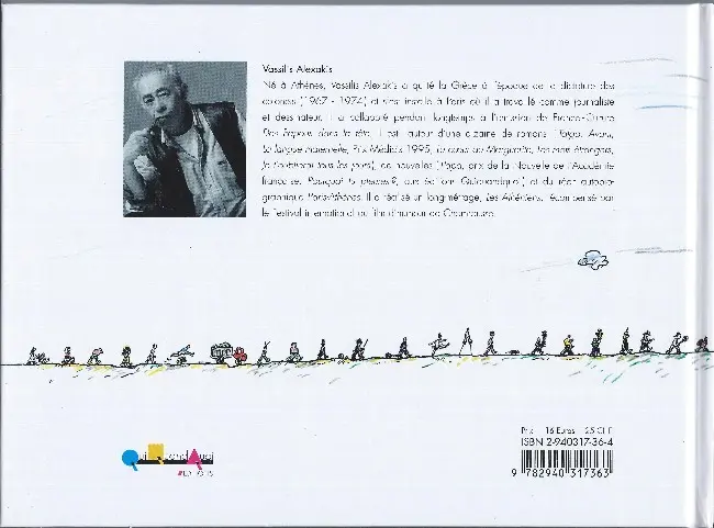 Verso de l'album L'Aveugle et le philosophe