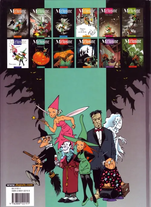 Verso de l'album Mélusine Tome 2 Le bal des vampires