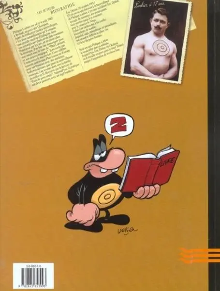 Verso de l'album Ninja Tome 1 Opération : Mission