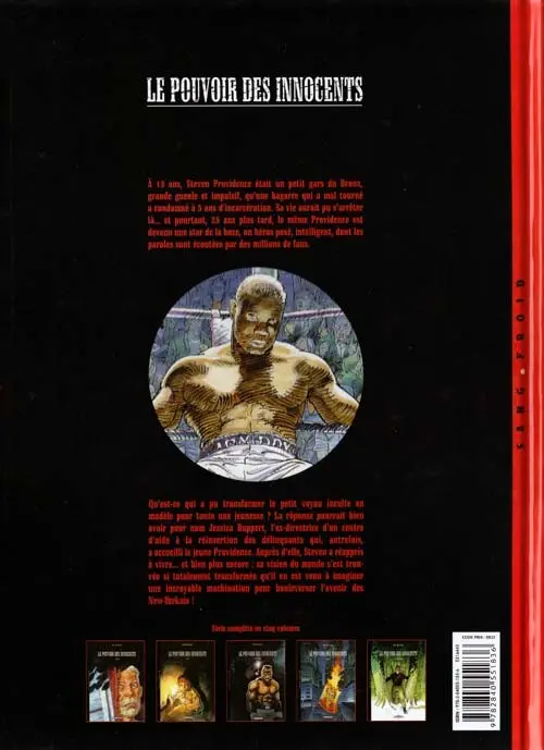 Verso de l'album Le Pouvoir des Innocents Tome 4 Jessica