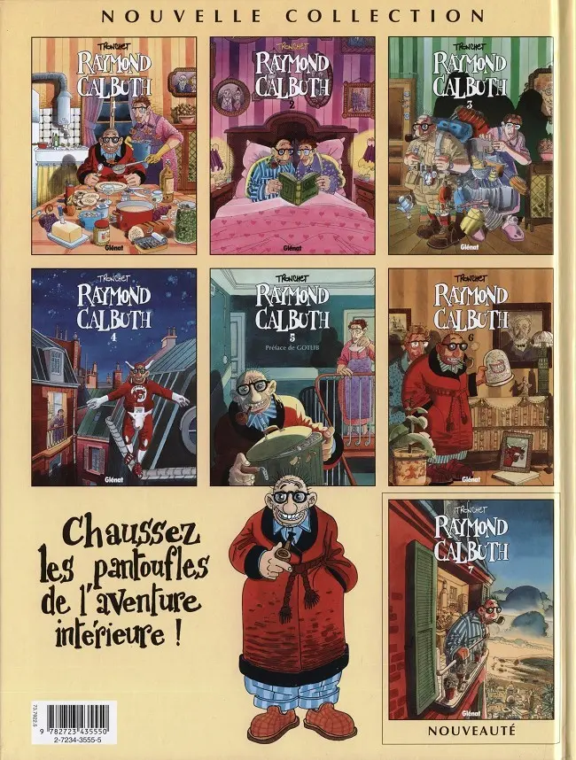 Verso de l'album Raymond Calbuth Tome 1