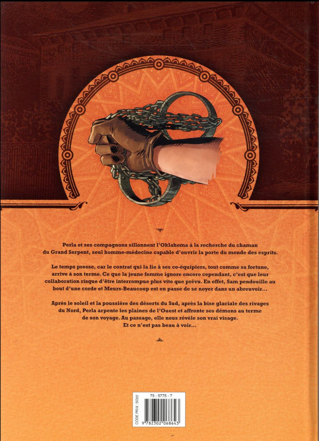 Verso de l'album Badlands Tome 3 Le grand serpent