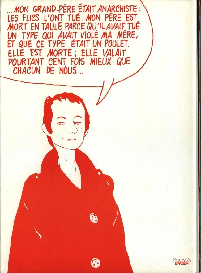 Verso de l'album Sophie comics Sophie going south