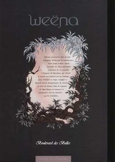 Verso de l'album Weëna Tome 2 Épreuve