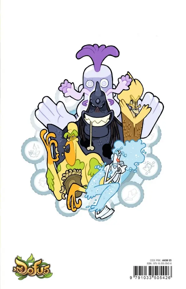 Verso de l'album Dofus Tome 25 Je suis Ignemikhal