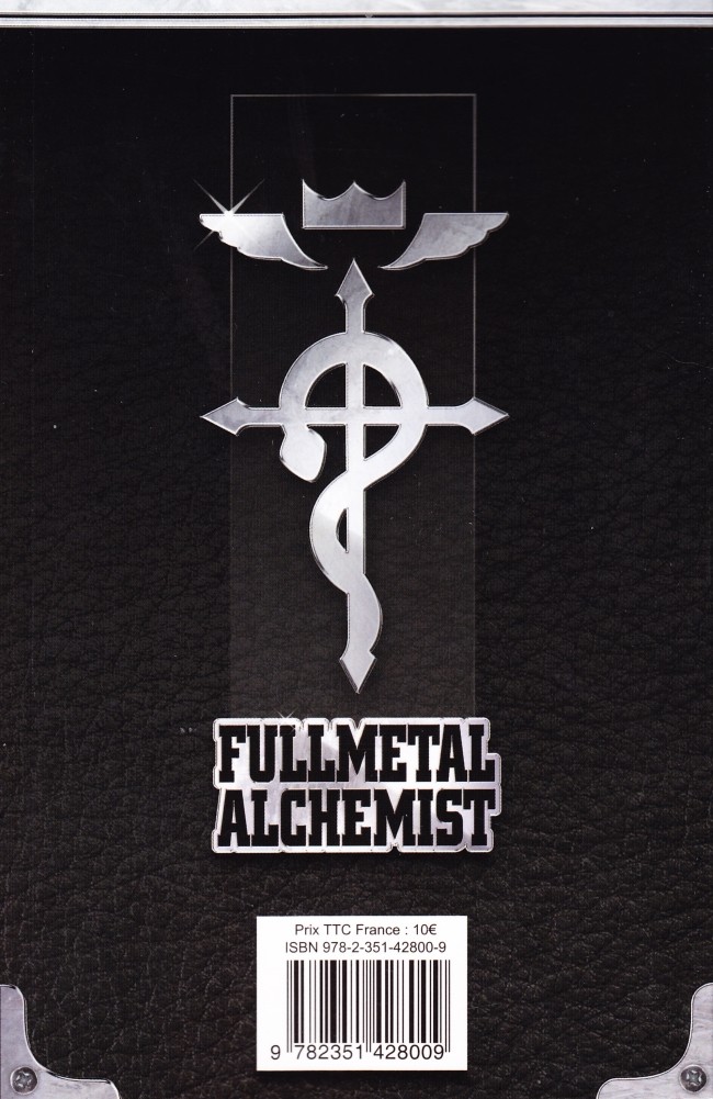 Verso de l'album FullMetal Alchemist III Tomes 6-7