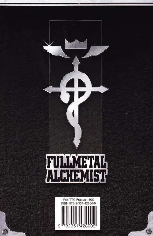 Verso de l'album FullMetal Alchemist III Tomes 6-7