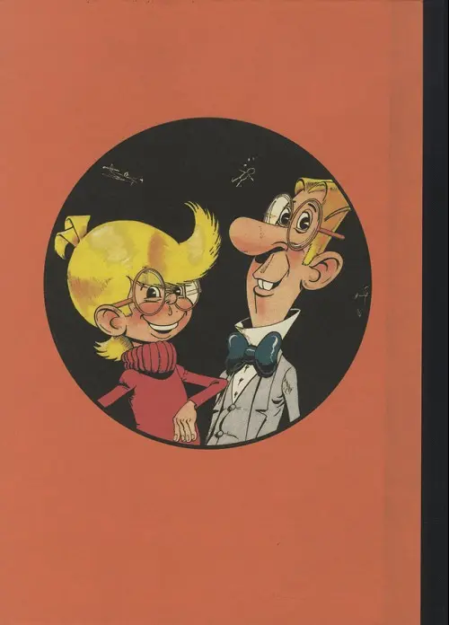 Verso de l'album M. Rectitude et Génial Olivier Tome 18 Le génie grand D