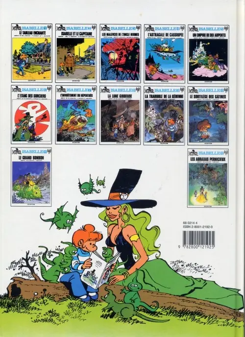 Verso de l'album Isabelle Tome 12 Les Abraxas pernicieux
