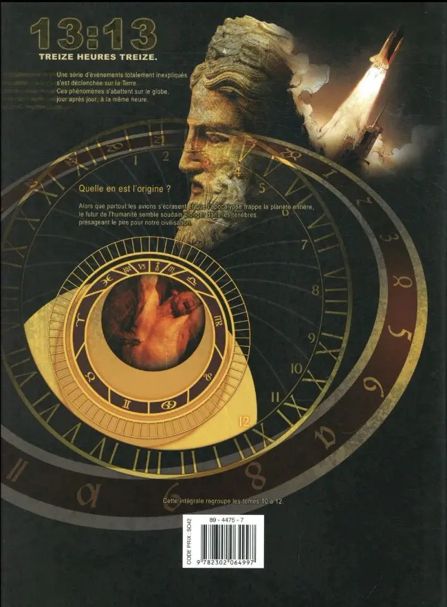 Verso de l'album Prométhée Intégrale 3