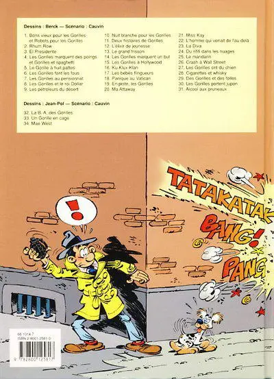 Verso de l'album Sammy Tome 34 Mae West