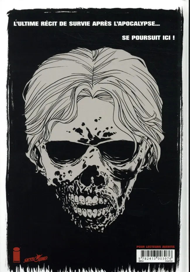 Verso de l'album Walking Dead Volume 8