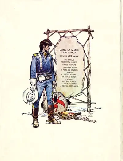 Verso de l'album Blueberry Tome 10 Général Tête Jaune