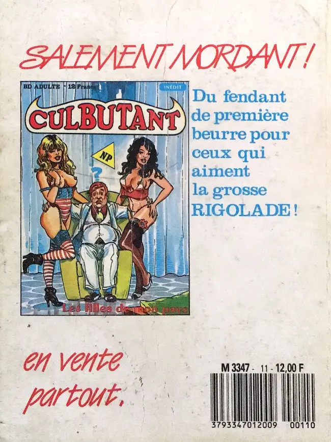 Verso de l'album Les Meufs Tome 11 Jamais deux sans trois
