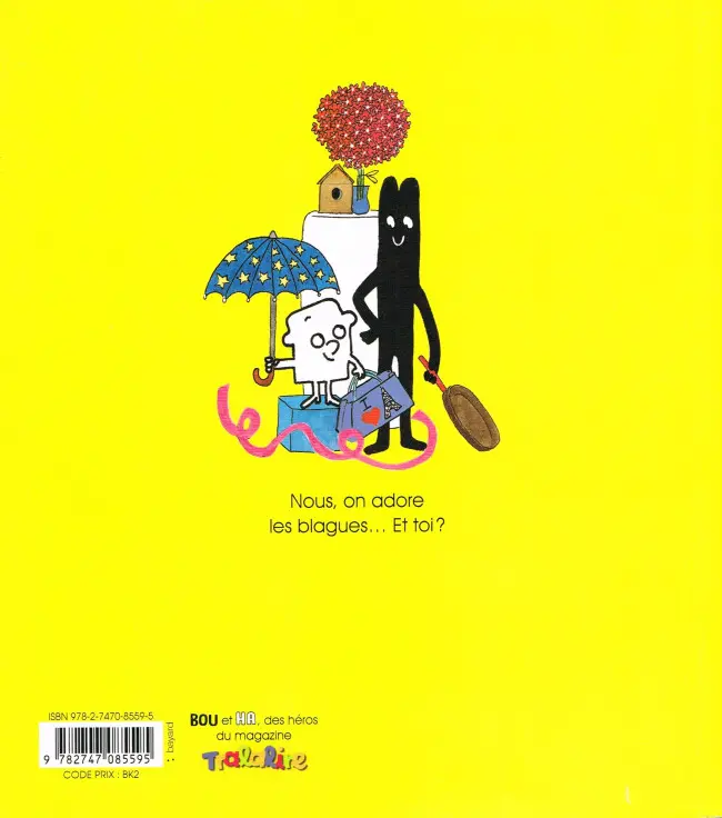 Verso de l'album Les Aventures de Bou et Ha Tome 1 Surprises !