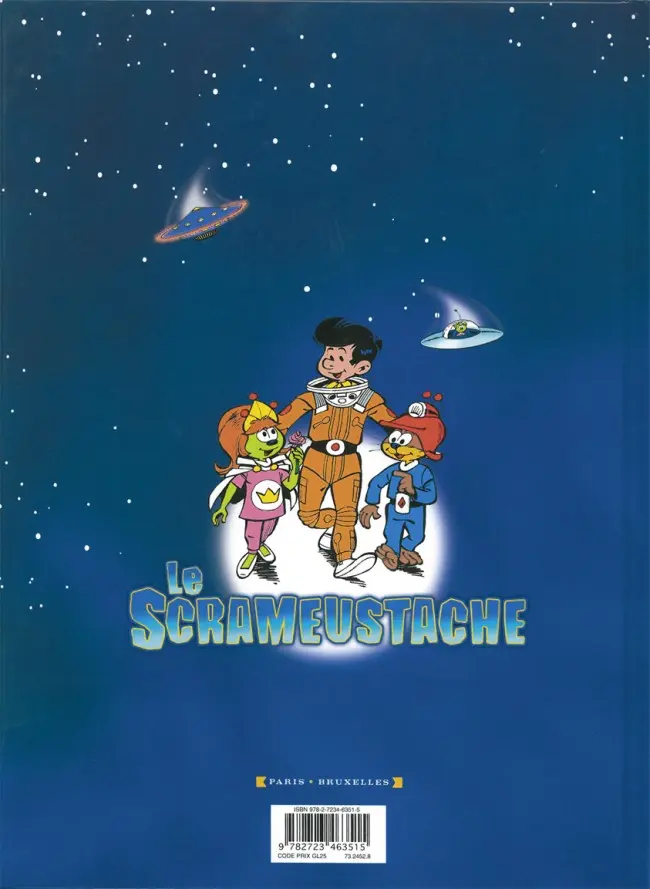Verso de l'album Le Scrameustache Tome 14 Les Kromoks en folie